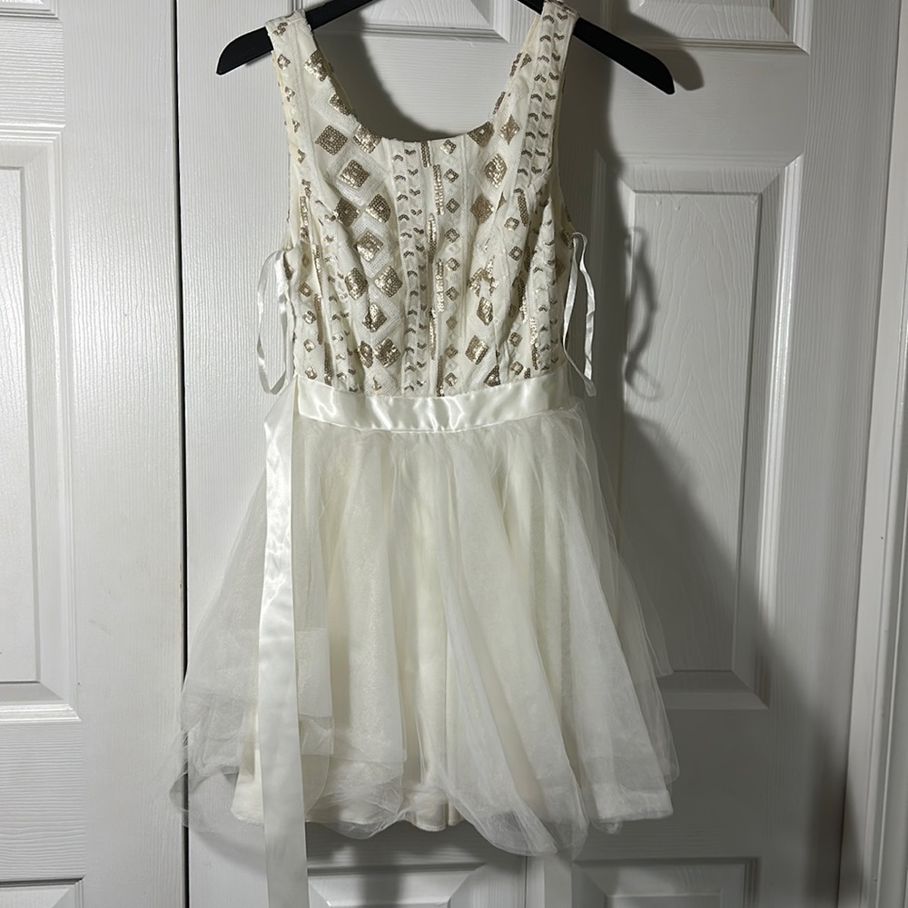 Girls sequin formal tulle tutu dress